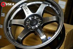 RAYS VOLK RACING TE37. 7.0x16", 4x98.00, 4x100.00, ET30, ЦО 73,1 мм.