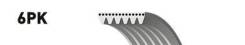 Ремень поликлиновый Gates 6PK1620XS