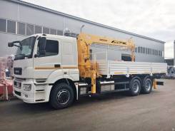 Камаз 65207. КМУ -1002-87+Soosan SCS746L, 2 000 куб. см., 7 000 кг., 22 м.
