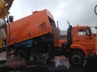 Кургандормаш КО-318Д. Вакуумная подметально-уборочная машина КО-318Д на шасси Камаз-53605