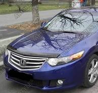 Дефлектор капота. Honda Accord, CP1, CP2, CU1, CU2, CW1, CW2 Двигатели: K24A, K24Z2, K24Z3, R20A, R20A3