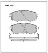Колодки тормозные дисковые. Nissan: Bluebird, Maxima, Altima, Avenir, Sunny, Skyline, 180SX, Cube, Silvia, Bluebird Sylphy, Tino, Stagea, AD, Teana, W...