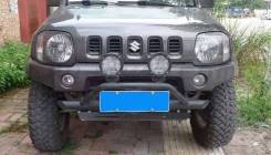 Кенгурятники. Suzuki Jimny, JB23W, JB43 Suzuki Jimny Sierra, JB43W Suzuki Jimny Wide, JB33W, JB43W Двигатели: M13A, K6A, G13B