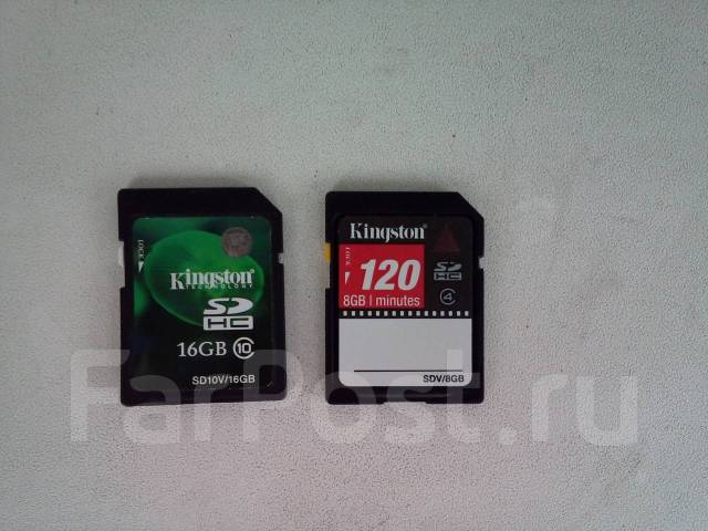 Карта памяти 16gb kingston sdhc 16gb