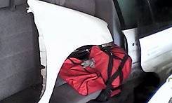 Крыло. Mazda Demio, DW3W