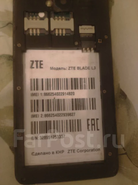 ZTE Blade L3. �/� ����
