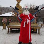 Пейнтбол, теплые беседки.