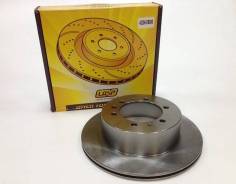 Диск тормозной. Nissan Patrol, Y60, Y61 Nissan Safari, VRGY60, VRGY61, VRY60, WGY60, WGY61, WRGY60, WRGY61, WRY60, WYY60, WYY61, Y61 Двигатели: RD28T...