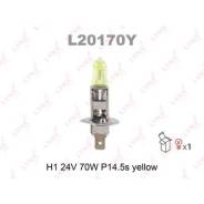 Лампа H1 24V 70W P14.5s YELLOW LYNXauto L20170Y