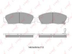 Колодки тормозные дисковые. Honda: Rafaga, Accord, Ascot, Inspire, Stream, Civic, Vigor, Crossroad, Shuttle, Prelude, HR-V, Avancier, CR-V, Odyssey, L...
