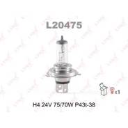 Лампа H4 24V 75/70W P43T-38 LYNXauto L20475