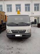 Mitsubishi Fuso. Грузовик ФУСО с манипулятором, 4 000 куб. см., 3 000 кг.