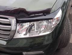 Накладка на фару. Toyota Land Cruiser, GRJ200, J200, URJ200, URJ202W, UZJ200, UZJ200W, VDJ200 Двигатели: 1GRFE, 1URFE, 1VDFTV, 2UZFE, 3URFE