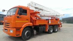 Камаз 65115-А4. Автобетононасос 58153A на шасси Камаз-65115-А4 (6х4) ТЗА, 6 700 куб. см., 32 м.