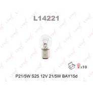 Лампа P21/5W 12V BAY15D LYNXauto L14221