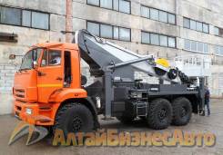 Novas. Автовышка 35 м, -350 на шасси КамАЗ-43118, 11 760 куб. см., 35 м.