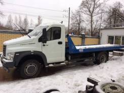 ГАЗ ГАЗон Next. Эвакуатор со сдвижной платформой Газон Некст. В наличии, 4 400 куб. см., 4 000 кг.
