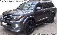 Обвес кузова аэродинамический. Toyota Land Cruiser, GRJ200, J200, URJ200, URJ202, URJ202W, UZJ200, UZJ200W, VDJ200 Двигатели: 1GRFE, 1URFE, 1VDFTV, 2U...