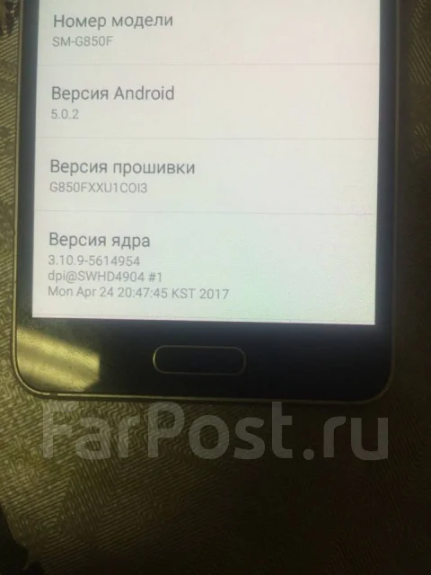 Samsung Galaxy Alpha SM-G850F. �/� ����