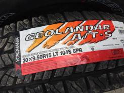 Yokohama Geolandar A/T G012. Летние, 2015 год, без износа, 4 шт