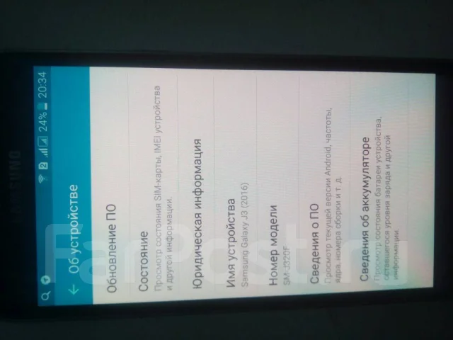 Samsung Galaxy J3. �/� ����