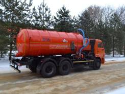 Коммаш КО-529-20. Вакуумная машина КО-529-20 на шасси Камаз 65115-773082-42