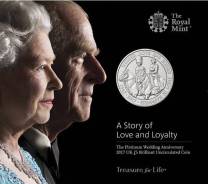 Великобритания 5 фунтов 2017 Wedded Love Has Joned Them In Happiness
