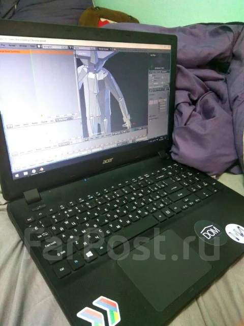 Acer Extensa EX2519-P6A2. 15.6", 1 600����, ��� 2048 ��, ���� 500���, WiFi: 1, Bluetooth: 1, ����������� �� 10��. ����