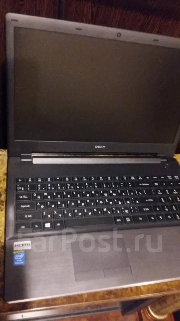 DEXP Aquilon. 15.6", 1 600����, ��� 4 ��, ���� 500���, WiFi: 1, Bluetooth: 1 ����