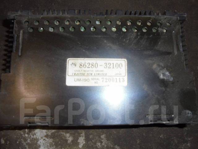 Распиновка усилителя toyota 86280 - 94 фото