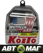 ����� ������������������� Koito Whitebeam 2�� H11 12v100w 4000K P0750W ����