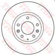 Диск тормозной передний! Mazda 6 1.8/2.0/2.5/2.0D/2.2D 07 DF4974S_ TRW/Lucas DF4974S