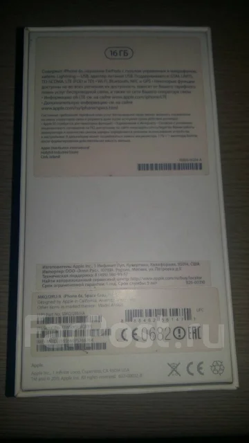 Apple iPhone 6s. �/�, 16 ��, �����������, �����, 3G, 4G LTE, Dual-SIM, ����������, NFC ����