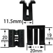 Клипса. Nissan: Wingroad, Teana, Grand Livina, Tiida Latio, Altima, Leaf, AD, Tiida, Latio, Note, Livina Двигатели: HR15DE, MR18DE, MR20DE, QR25DE, VQ...