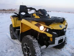 BRP Can-Am Outlander Max 500. ��������, ���� ���\���, � �������� ����