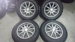 Продам шикарный комплект колёс Япония 175/70R14!. 5.5x14 4x100.00 ET45 ЦО 67,0 мм.