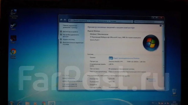 Compaq Presario CQ60-207ER. 15.6", 1,7����, ��� 2048 ��, ���� 160��� ����