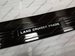 Накладка на бампер. Toyota Land Cruiser Prado, GDJ150, GDJ150L, GDJ150W, GRJ150, GRJ150L, GRJ150W, GRJ151W, KDJ150, KDJ150L, LJ150, TRJ12, TRJ150, TRJ...