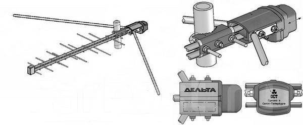 Антенна для цифрового тв дельта