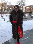 Шубы из песца. 38, 40, 42, 44, 40-44, 40-48, 46, 48