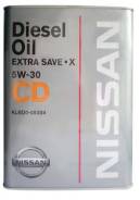 Nissan Extra Save X. Вязкость 5W-30, синтетическое