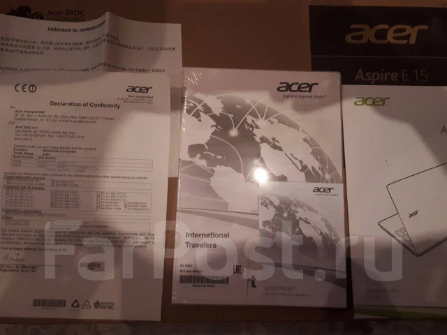 Acer Aspire E5. 15.6", ��� 8 ��, ���� 1 000���, WiFi: 1, Bluetooth: 1 ����
