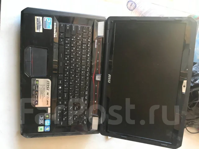 MSI GT780. 17", 3����, ��� 8 ��, ���� 1 500���, WiFi: 1, Bluetooth: 1, ����������� �� 1��. ����