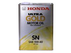 Honda Ultra Gold. Вязкость 5W-40, синтетическое