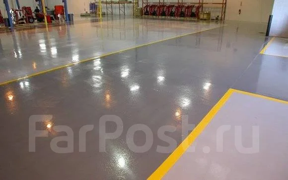 Бетонный пол. Промышленный пол. Беспылевой пол. СК\"Монолит Град\" в ...