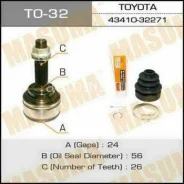 ���� Toyota Camry 4VZ 91-96 26-24-56 Masuma TO-32 ����