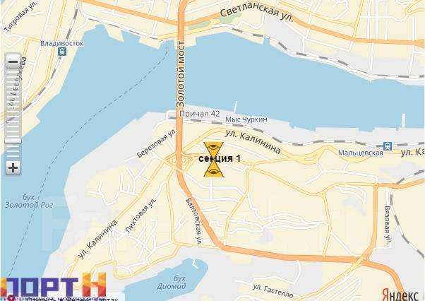 Карта чуркина во владивостоке подробно