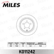 Диск тормозной. Mitsubishi: Lancer Evolution, RVR, Lancer, ASX, Outlander, Galant Fortis Двигатели: 4B10, 4B11, 4J10, 4B12, 4A92, 4N13, 4N14, 6B31, BS...