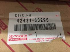 Диск тормозной. Toyota Land Cruiser, GRJ200, URJ200, URJ202, URJ202W, UZJ200, UZJ200W, VDJ200 Двигатели: 1GRFE, 1URFE, 1VDFTV, 2UZFE, 3URFE