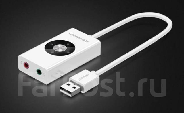 Ugreen звуковая карта usb